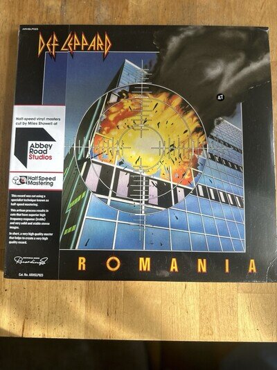 Def Leppard • Pyromania • Half-Speed Vinyl LP Record (2023) • NEW Sealed