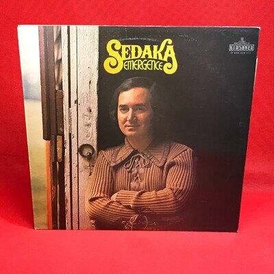 NEIL SEDAKA Emergence 1972 UK vinyl LP I'm a Song, Sing Me Silent Movies record