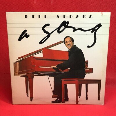 NEIL SEDAKA A Song 1977 USA vinyl LP + INNER George Martin Amarillo record A