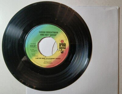 Sarah Brightman & Hot Gossip - I Lost My Heart 7" VINYL DISCO / £2.50 FLAT POST