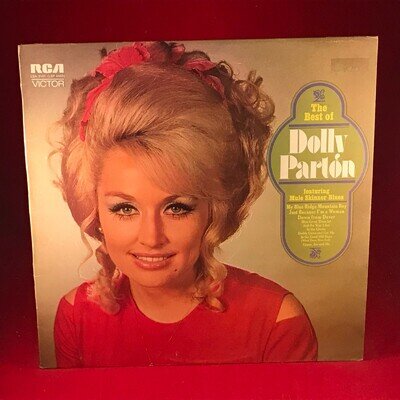 DOLLY PARTON The Best Of Dolly Parton 1972 UK Vinyl LP EXCELLENT CONDITION RCA