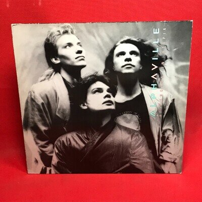 ALPHAVILLE Afternoons In Utopia 1986 vinyl LP + INNER original Dance with Me