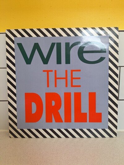 Wire The Drill UK LP 1991 Mute Records ***VG***