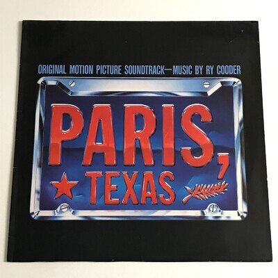 Ry Cooder - Paris, Texas (Orig Motion Pic S-Track) LP Record - 925 270-1 EX/EX