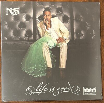 Nas Life Is Good Clear Coke Bottle Vinyl Record New Sealed 0602465184518 US Imp