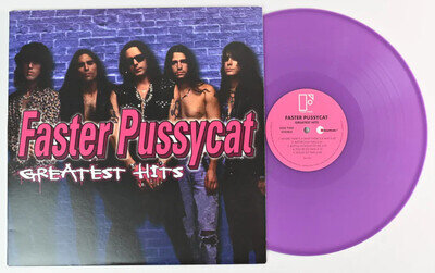 Faster Pussycat - GREATEST HITS - PURPLE Color Vinyl LP NEW SEALED! Rare Best Of