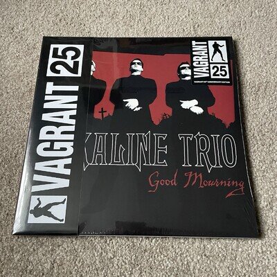 Alkaline Trio – Good Mourning Vinyl Record SEALED 2x10" LP Opaque RED 2023