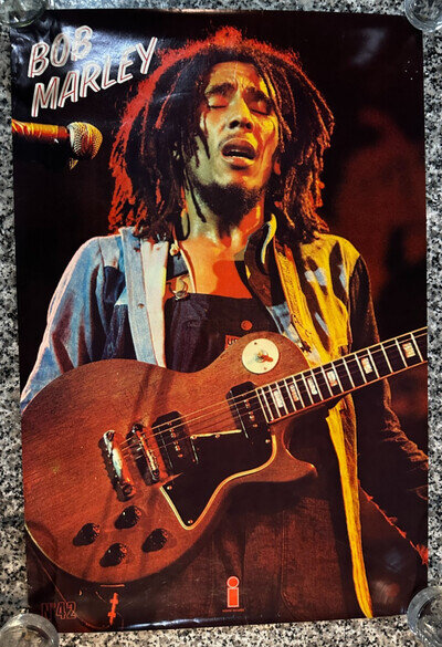 Bob Marley - N 42 - 1975 ORIGINAL Promo Store Display POSTER