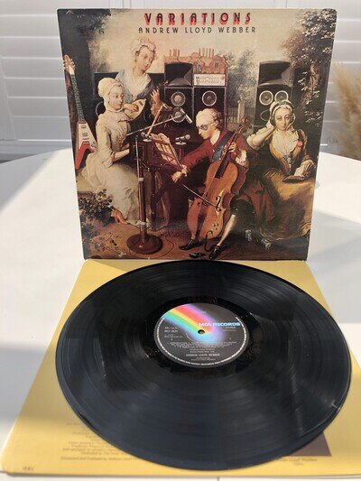 ANDREW LLOYD WEBBER -VARIATIONS MCA Records MCF 2824 A1 B2 PORKYS 1978 VINYL LP