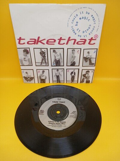 Take That Could It Be Magic 7" Vinyl Single Record 1992 BMG RCA Records
