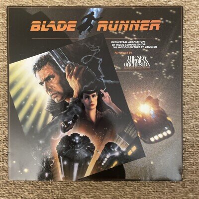 The New American Orchestra - Blade Runner (NOT VANGELIS) Vinyl LP 1982 VG+VG+