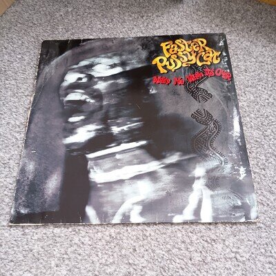 Faster Pussycat Wake Me When It's Over Elektra LP UK Original. VG/VG+. Sounds EX
