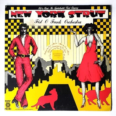 Fist O Funk Orchestra - New York Strut (U.S. Vinyl 12" PROMO) Excellent Vinyl