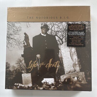 The Notorious B.I.G. Life After Death 25th Anni Vinyl Box Set Deluxe See Info