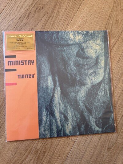 Ministry - Twitch. Limited Orange Vinyl, Music On Vinyl. New.