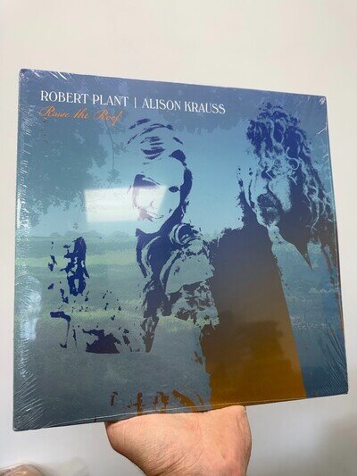 Robert Plant & Alison Krauss Raise The Roof Yellow Vinyl LP New Dented Corner