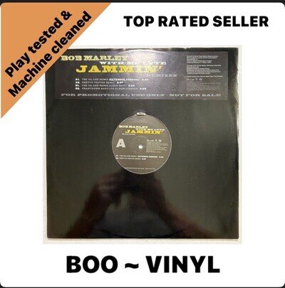Bob Marley - Jammin (Remixes) feat MC Lyte 12" Promo EX / VG+
