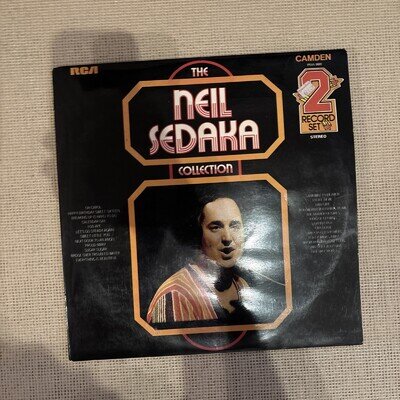 NEIL SEDAKA COLLECTION - DOUBLE 12" VINYL LP ALBUM RECORD HITS BEST OF NEAR MINT