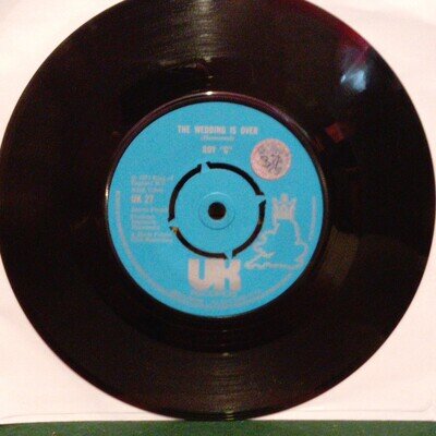 Roy C.. The Wedding is Over.. UK Records 1973.. VG+ (3)