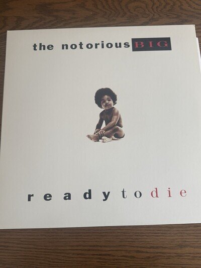 The Notorious B.I.G. Ready To Die 2LP Vinyl 2021 Rhino Reissue EX/NM Complete