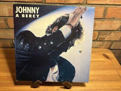 JOHNNY HALLYDAY 2LP: JOHNNY A BERCY 12" Double Vinyl Record 1988 VG VG+