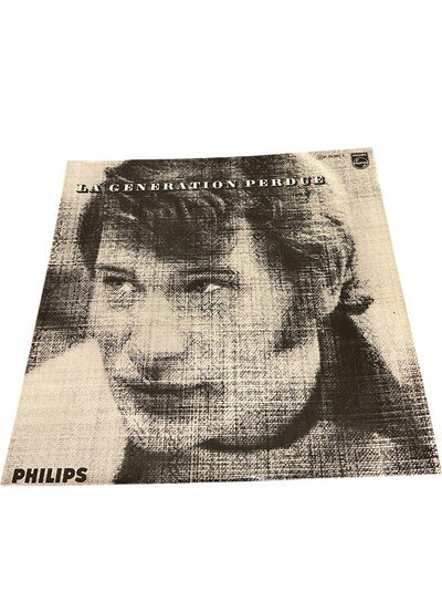 Johnny Hallyday La Generation Perdue Vinyl Record LP