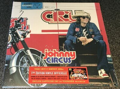 JOHNNY HALLYDAY-JOHNNY CIRCUS ETE 1972-EU 2022 LP-LIMITED 3000-NEW & SEALED