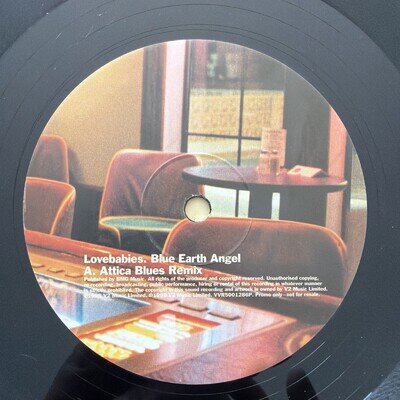 LOVEBABIES - Blue Earth Angel, 1998 10" Vinyl Promo. Sealed.