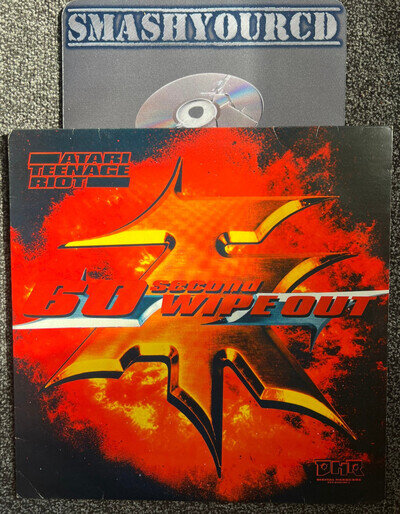 ATARI TEENAGE RIOT - 60 SECOND WIPE OUT(DHR GERMAN FIRST PRESS X 2 BLACK LP'S)