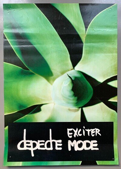 DEPECHE MODE 2001 original POSTER EXCITER Promo