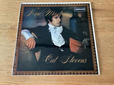 Cat Stevens: New Masters, Rare Early Vinyl LP 1967 Deram Records SML 1018 VG/VG.