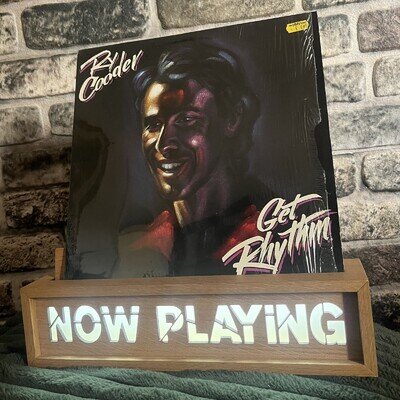 Ry Cooder Get Rhythm Vinyl Record LP Semi Sealed VG+