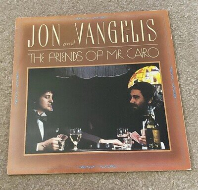 Jon and Vangelis the Friends of Mr Cairo UK 12" Vinyl LP Record