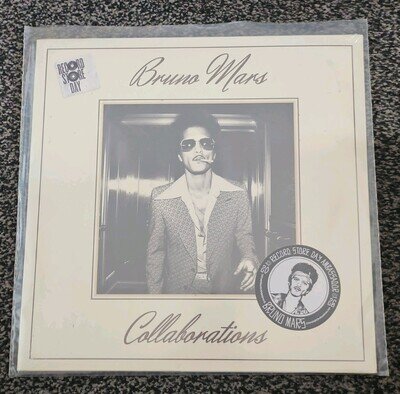 Bruno Mars Collaborations 12" Vinyl RSD 26. SOLD OUT ! RARE!!
