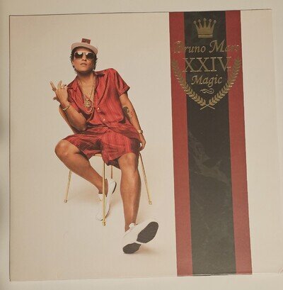 Bruno Mars 24K Magic Vinyl Clear Limited Edition LP