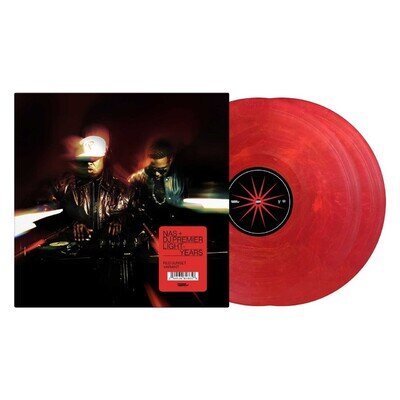 Nas + DJ Premier Light Years Double Red Sunset Vinyl LP New & Sealed