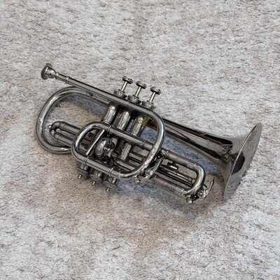 Antique Bohland & Fuchs Cornet Volkwein Bros. Pittsburgh Pre-1918 Austrian A-440