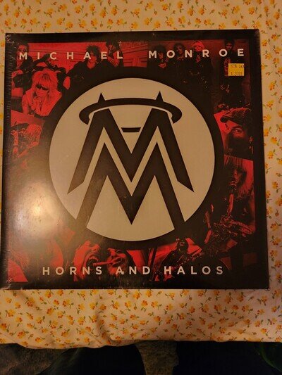 MICHAEL MONROE Horns and Halos vinyl record sealed ltd 1st press hanoi rocks
