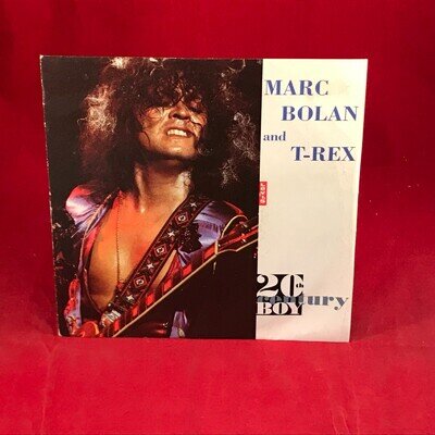 T-REX 20th Century Boy 1991 UK 3-track 7" vinyl single Marc Bolan Groover Levi