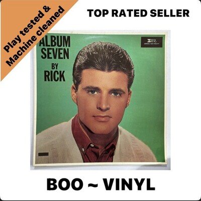 Rick Nelson Vinyl "Album Seven" Imperial Records EX / VG+