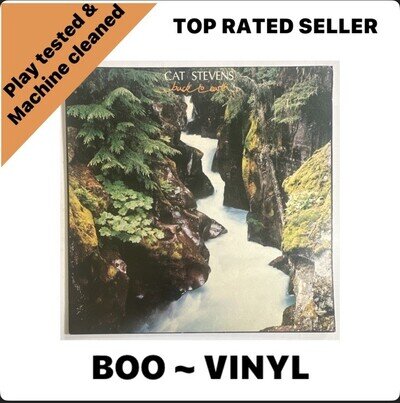 Cat Stevens Back To Earth Vinyl album LP 1978 UK Textured Sleeve EX / EX
