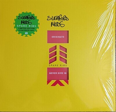 Sleaford Mods - Spare Ribs Limited Edition Green Vinyl LP