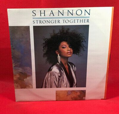 SHANNON Stronger Together 1985 UK 3-track 12" vinyl single extended Club
