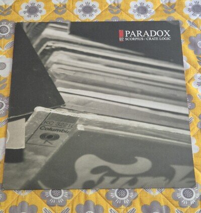 Paradox - Scorpius / Crate Logic - Vinyl Record 12" Vinyl Single