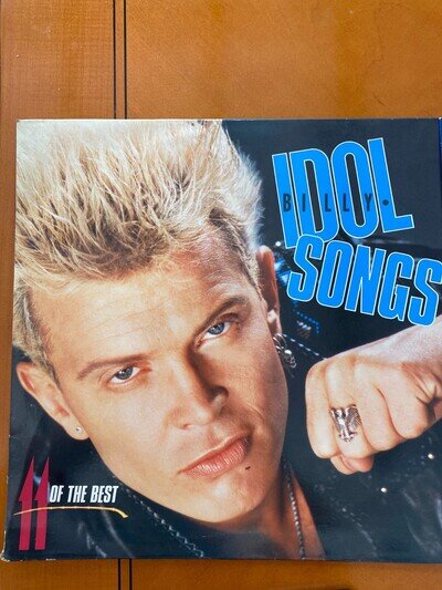 Billy Idol Idol Songs 11 of the Best LP (VINYL) Record
