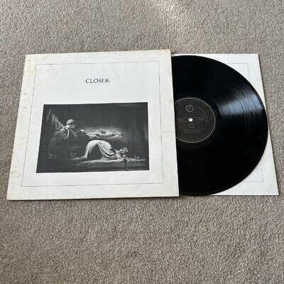 Joy Division – Closer Vinyl Record EARLY UK Pressing 1981