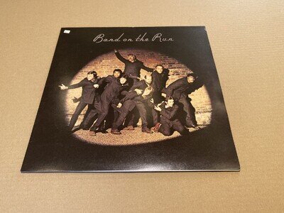 "BAND ON THE RUN" BY PAUL McCARTNEY & WINGS VINYL ALBUM +INLAY APPLE 1973 UK