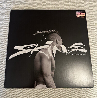 XXXTentacion Skins 12" Coloured Vinyl LP Blue/Black Splatter 2019