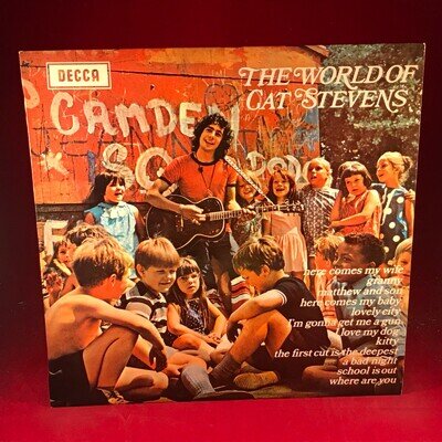 The World Of Cat Stevens 1970 New Zealand issue vinyl LP Best Matthew And Son