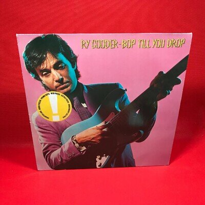 RY COODER Bop Till You Drop 1984 vinyl LP Little Sister Go Home Girl Chaka Khan